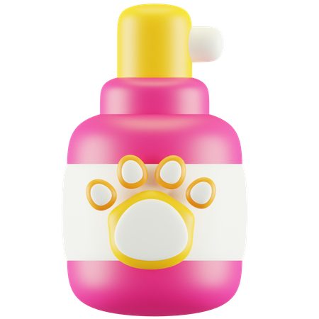 Haustiershampoo  3D Icon