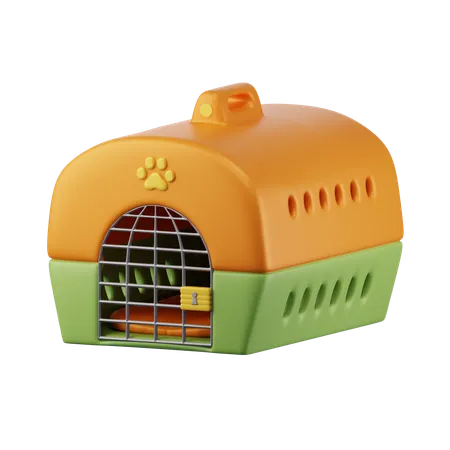 Transportbox für Haustiere  3D Icon