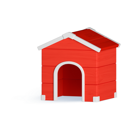 Haustierhaus  3D Icon