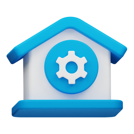 Hausverwaltung  3D Icon