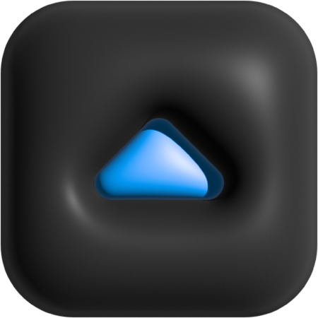 Chevron supérieur  3D Icon