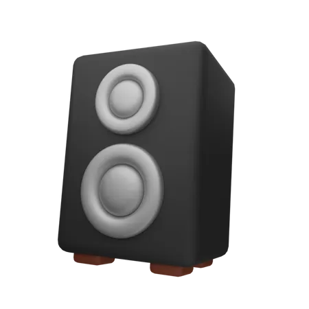 Haut-parleur  3D Icon