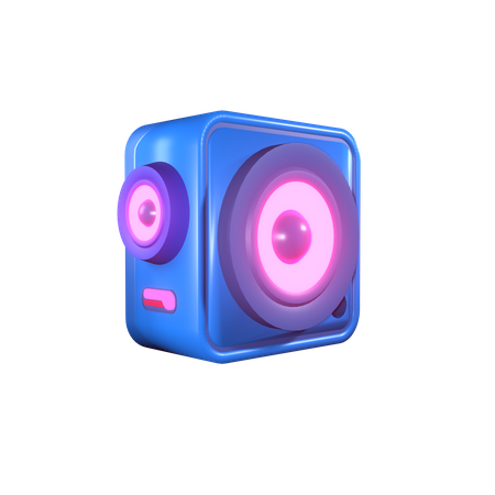 Conférencier  3D Icon