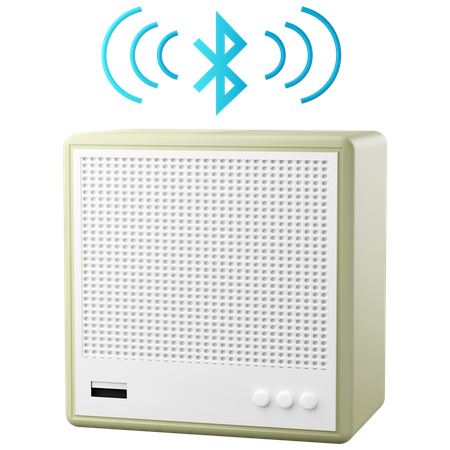 Haut-parleur Bluetooth  3D Icon