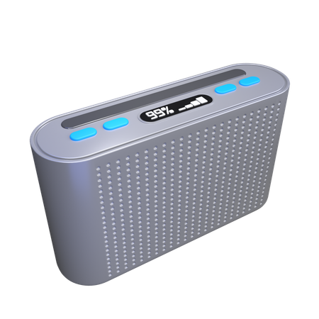 Haut-parleur intelligent  3D Icon