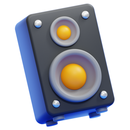 Haut-parleurs  3D Icon