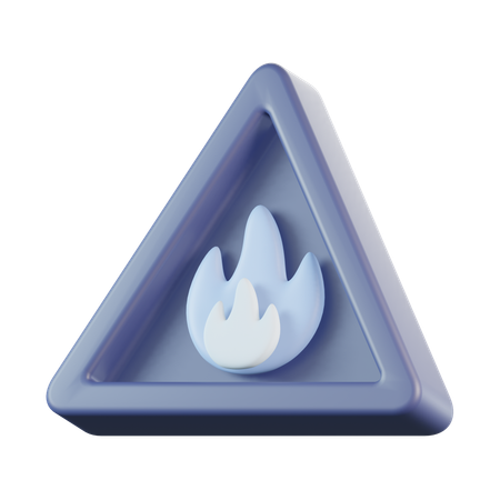 Hautement inflammable  3D Icon