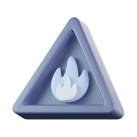 Hautement inflammable  3D Icon