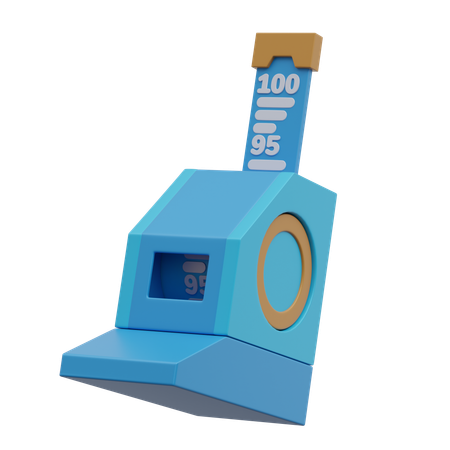 Mesure de la hauteur  3D Icon