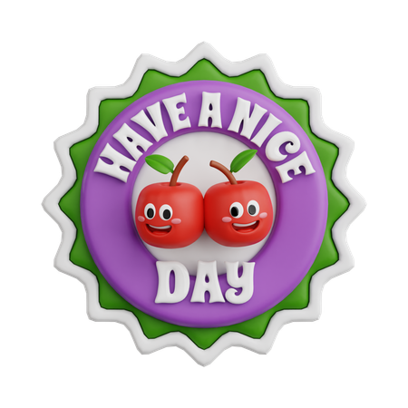 Have A Nice Day  3D Icon