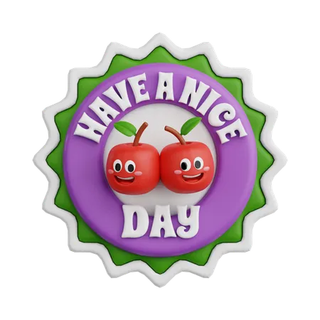 Have A Nice Day  3D Icon