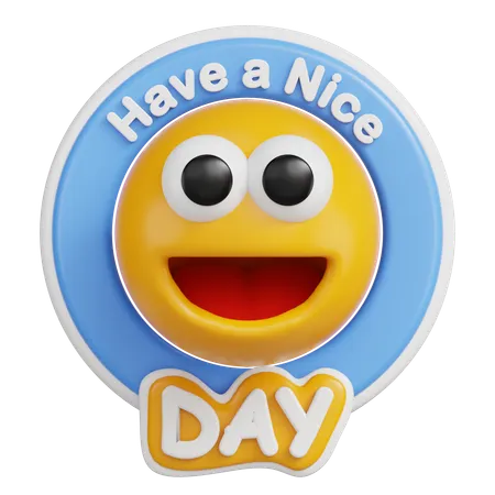 Have A Nice Day  3D Icon