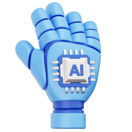 Du hast eine Hand  3D Icon