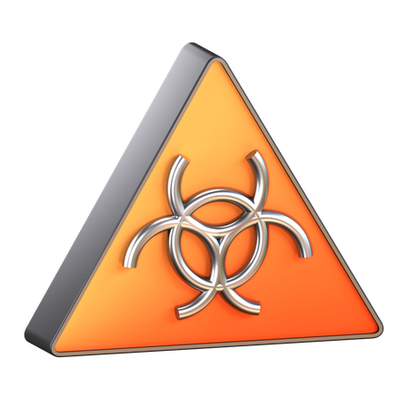 Hazard  3D Icon