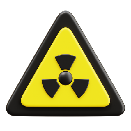 Hazard Sign  3D Icon