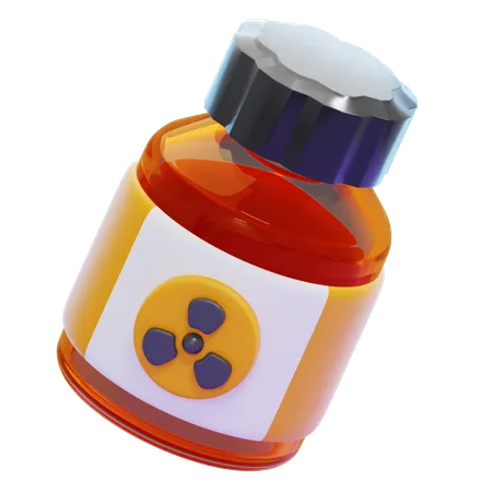 HAZARDOUS SUBTANCE  3D Icon