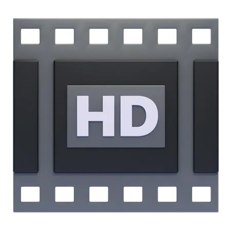HD Resolution  3D Icon