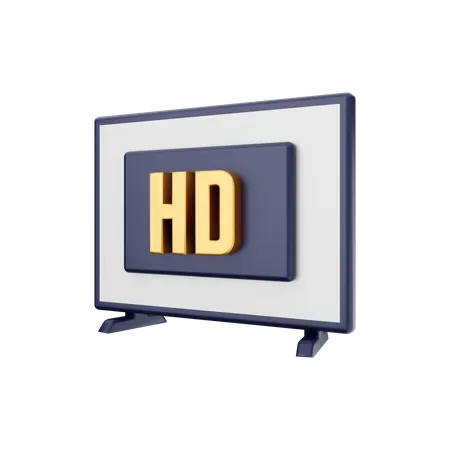 Hd Smart Tv 3D Illustration