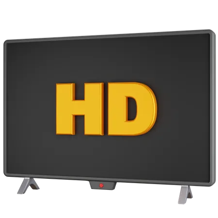 Hd Tv  3D Icon