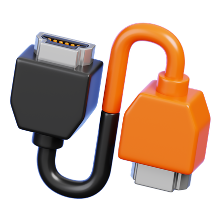 HDMI Cable  3D Icon