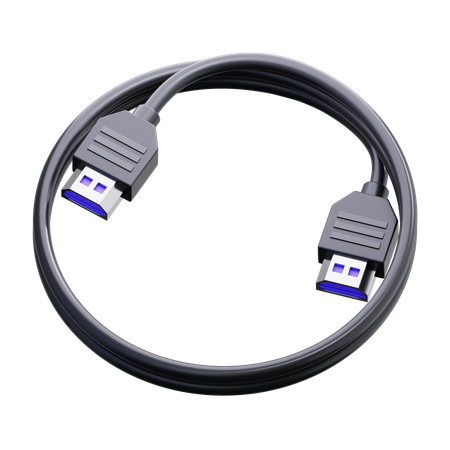 Hdmi Cable  3D Icon