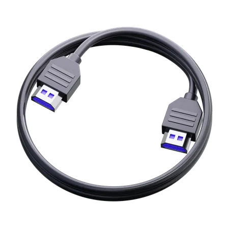 Hdmi Cable  3D Icon