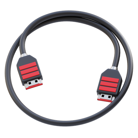 HDMI Cable  3D Icon