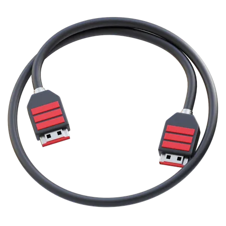 HDMI Cable  3D Icon