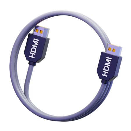 HDMI-Kabel  3D Icon