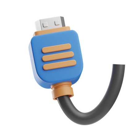 HDMI Kabel  3D Icon