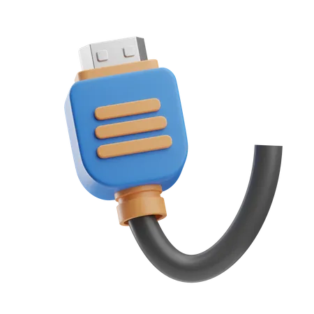 HDMI Kabel  3D Icon