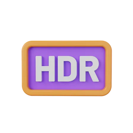 Hdr Camera  3D Icon
