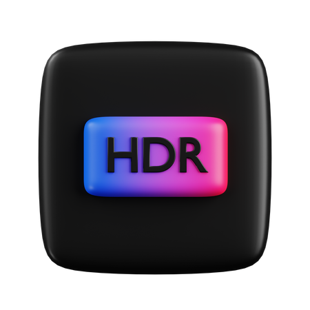 Hdr Format  3D Icon