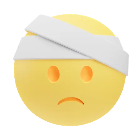 Head Bandage  3D Icon