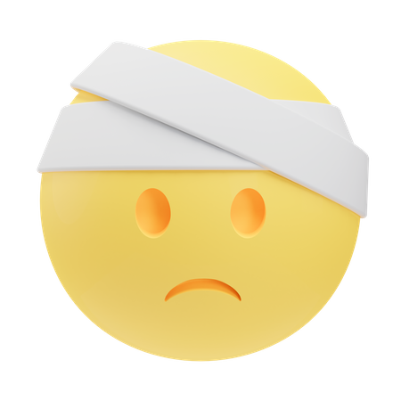 Head Bandage  3D Icon