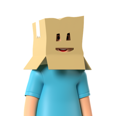 Head Box  3D Icon