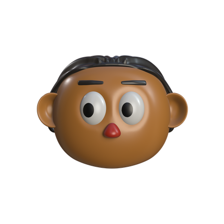 Head Character  3D Icon