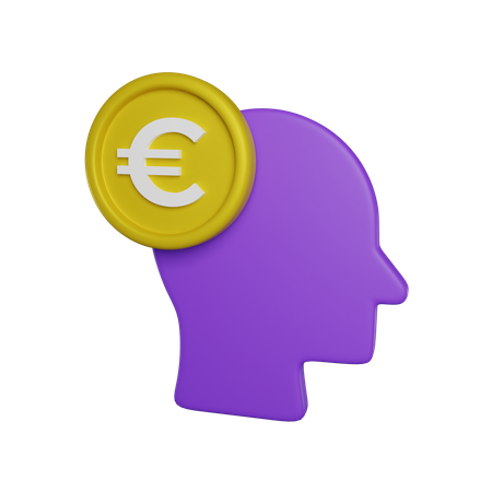 Head Euro  3D Icon