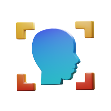 Head Focus  3D Icon