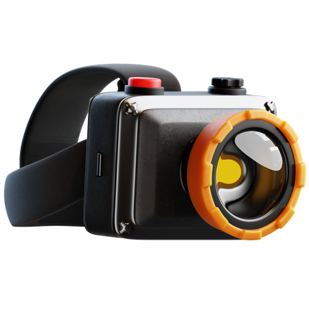 Head lamp  3D Icon