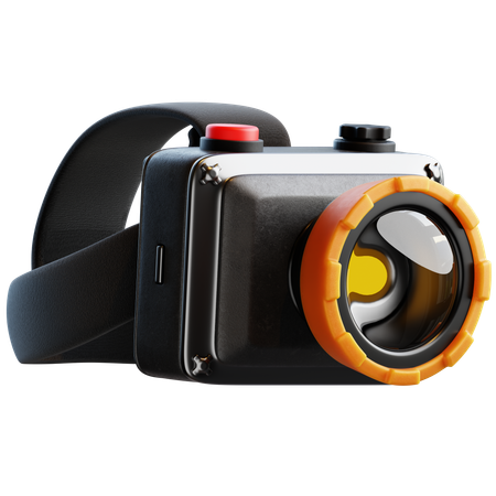 Head lamp  3D Icon