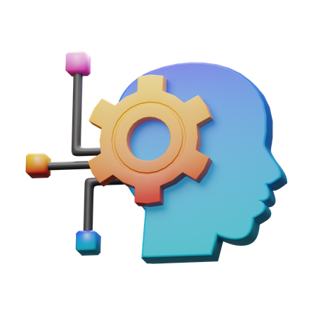 Head Mind  3D Icon