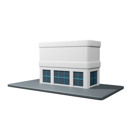 Head office building  3D Icon