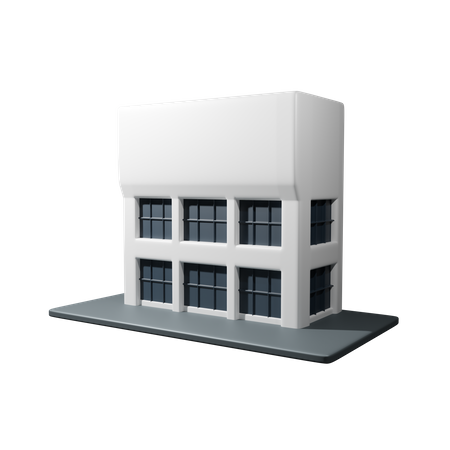 Head office building  3D Icon