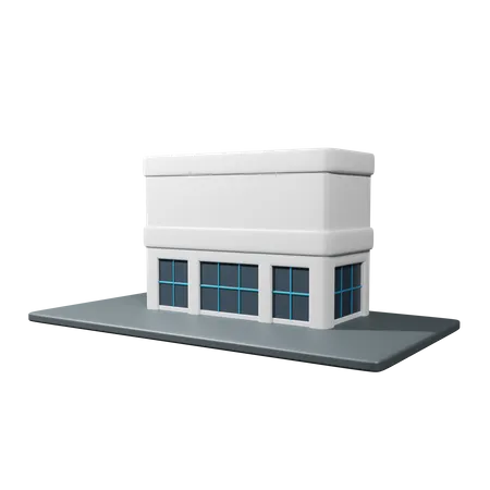 Head office building  3D Icon