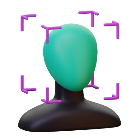 Head Tracking  3D Icon