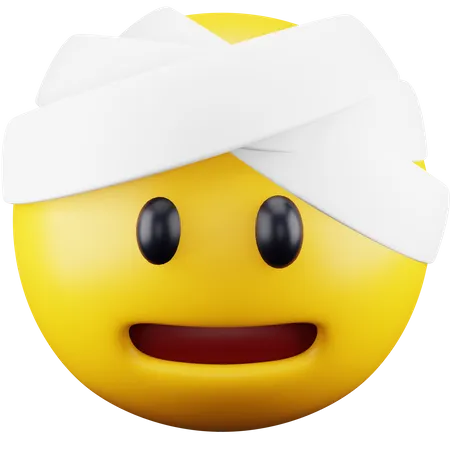 Headache Emoji 3D Icon