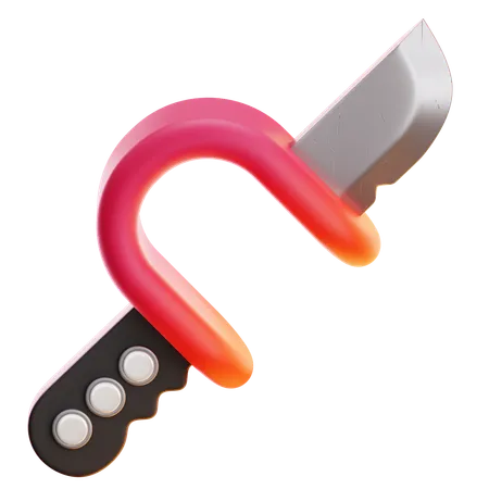 Headband Knife  3D Icon