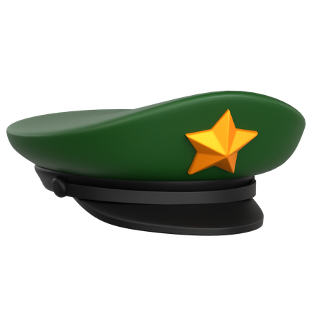 Headgear Military  3D Icon