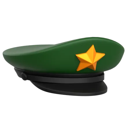 Headgear Military  3D Icon